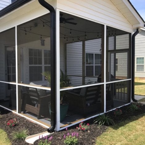 Deck screen system