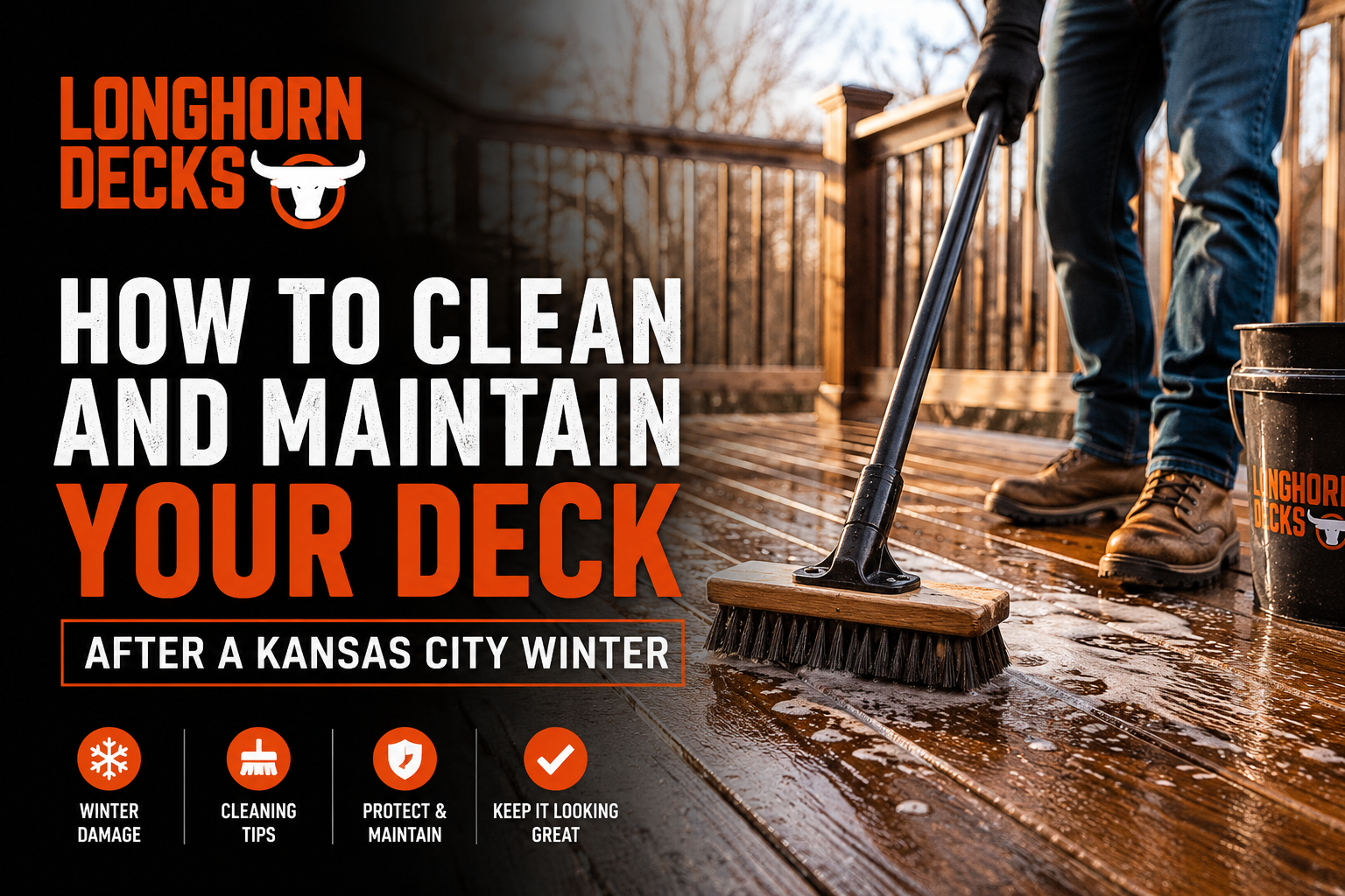 Clean and Maintain Your Deck